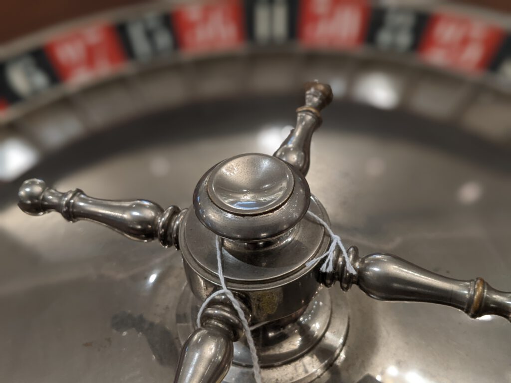 French Roulette Wheel, 1920s