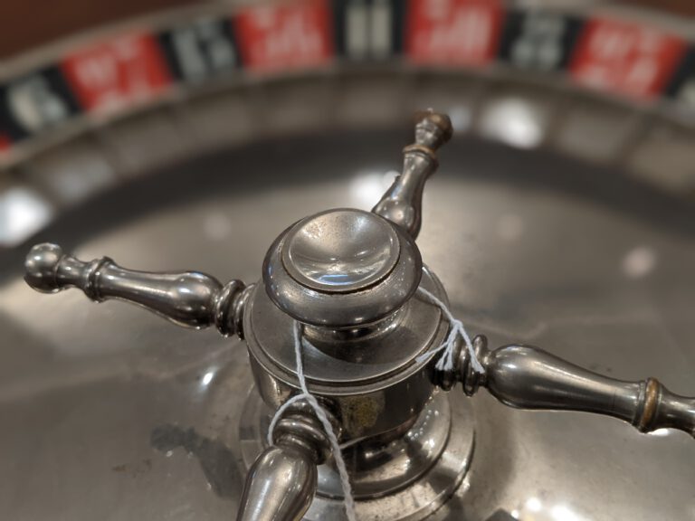 French Roulette Wheel, 1920s