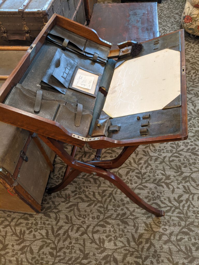 Military Officer Campaign Folding Table
